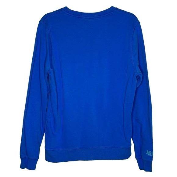 Superdry Sport Men’s Blue Pullover Sweatshirt - Picture 3 of 13